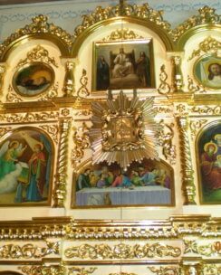 Реставрация иконостаса в храме г.Малорита