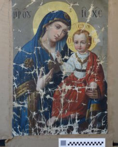 Реставрация иконы Казанская Пресвятая Богородица