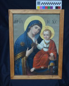 Реставрация иконы Казанская Пресвятая Богородица